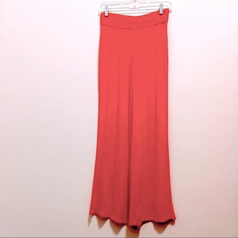 NWOT Derek Women’s Orange Summer Pants Straight Wide Leg